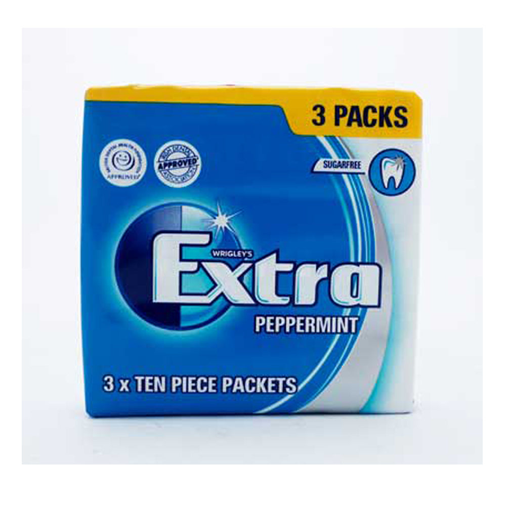 Wrigleys Extra Peppermint Multipack 3pk | High Quality Chocolate & Sweets Online - Product Image Wrigleys Extra Peppermint Multipack 3pk | High Quality Chocolate & Sweets Online - Product Image